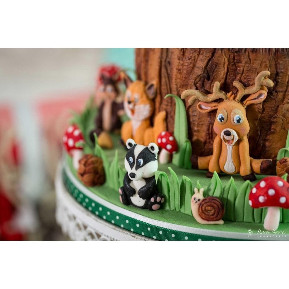 Woodland Animals Silicone Mould By Alice
