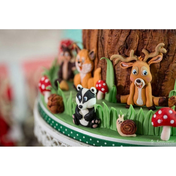 Woodland Animals Silicone Mould By Alice