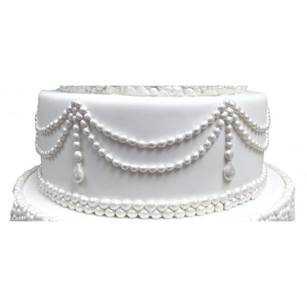 Pearl Borders Silicone Mould