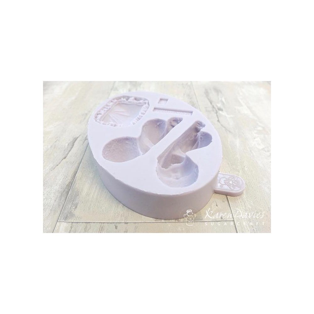 Sleeping Baby & Pillow Silicone Mould