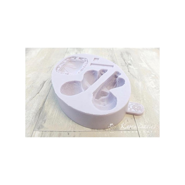 Sleeping Baby & Pillow Silicone Mould