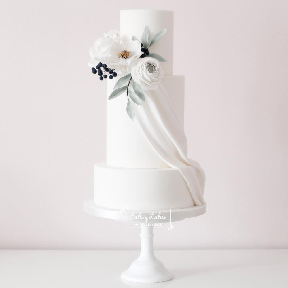 White Couture Sugarpaste