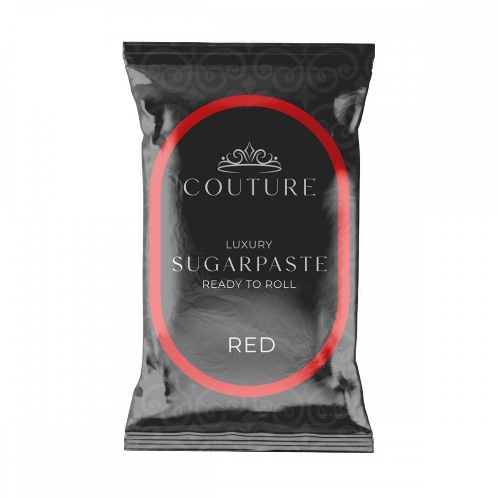 Red Couture Sugarpaste