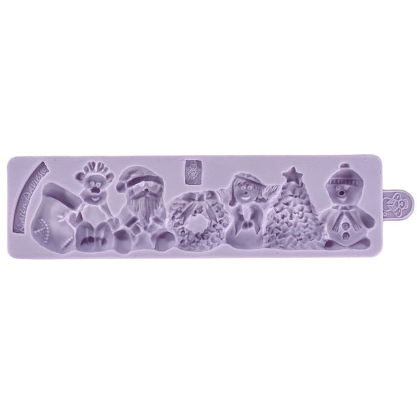 Christmas Border Silicone Mould