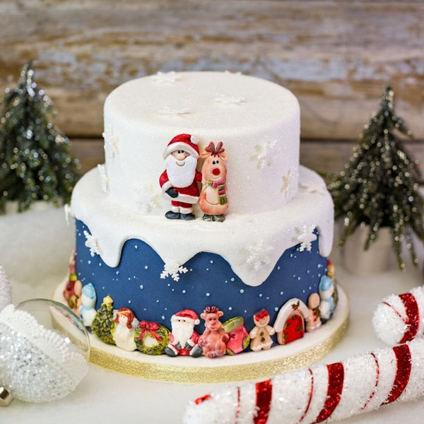 Christmas Border Silicone Mould