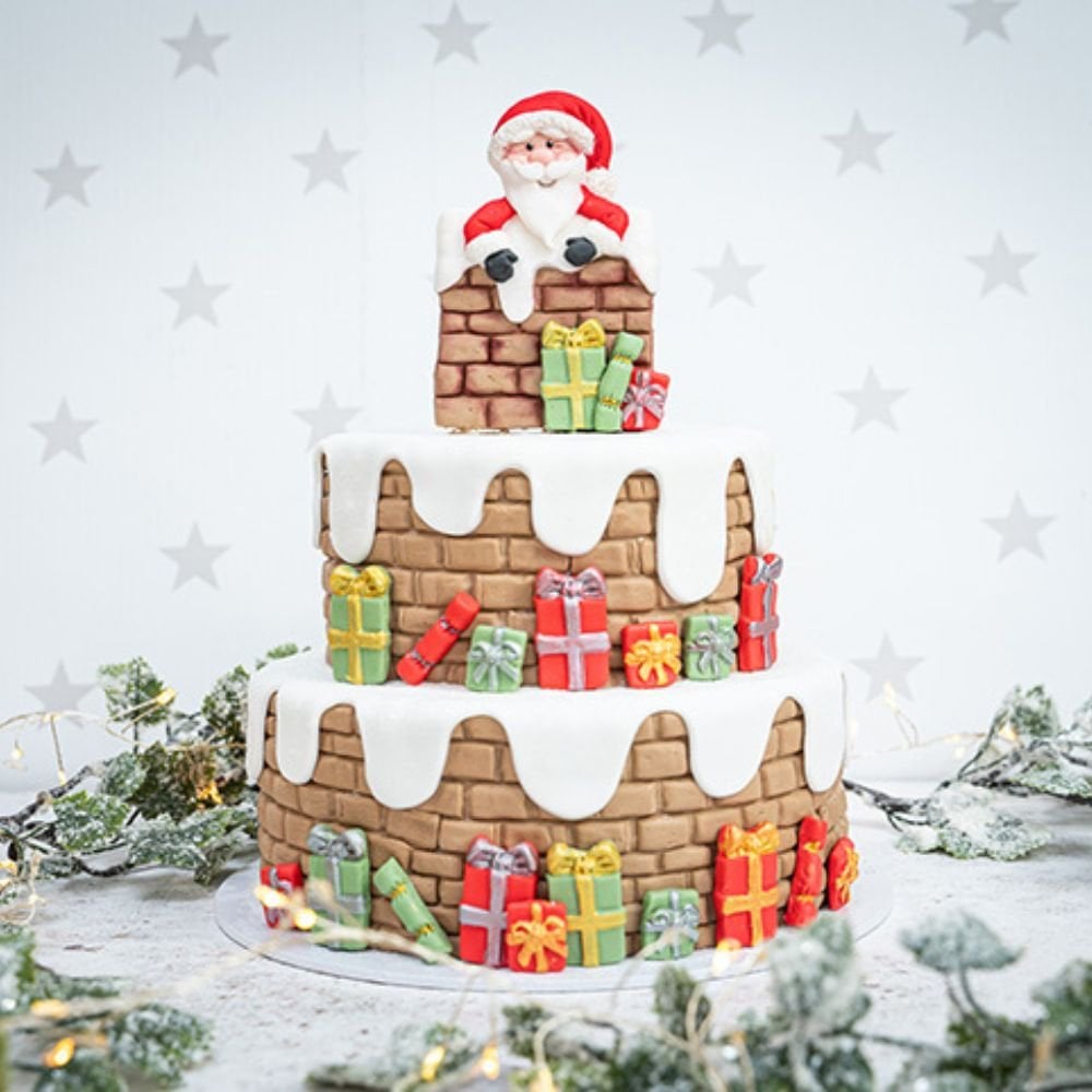 Santa's Chimney Silicone Mould