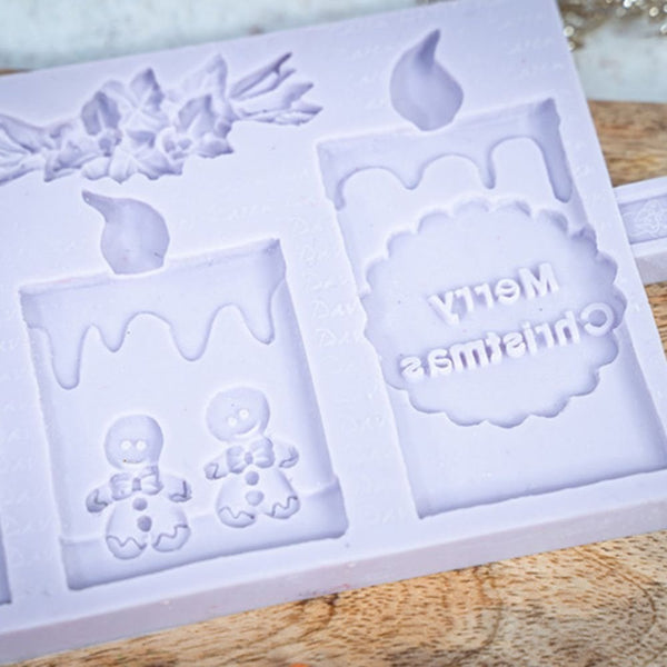 Christmas Candles Silicone Mould