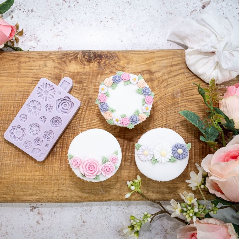Miniature Flowers Silicone Mould