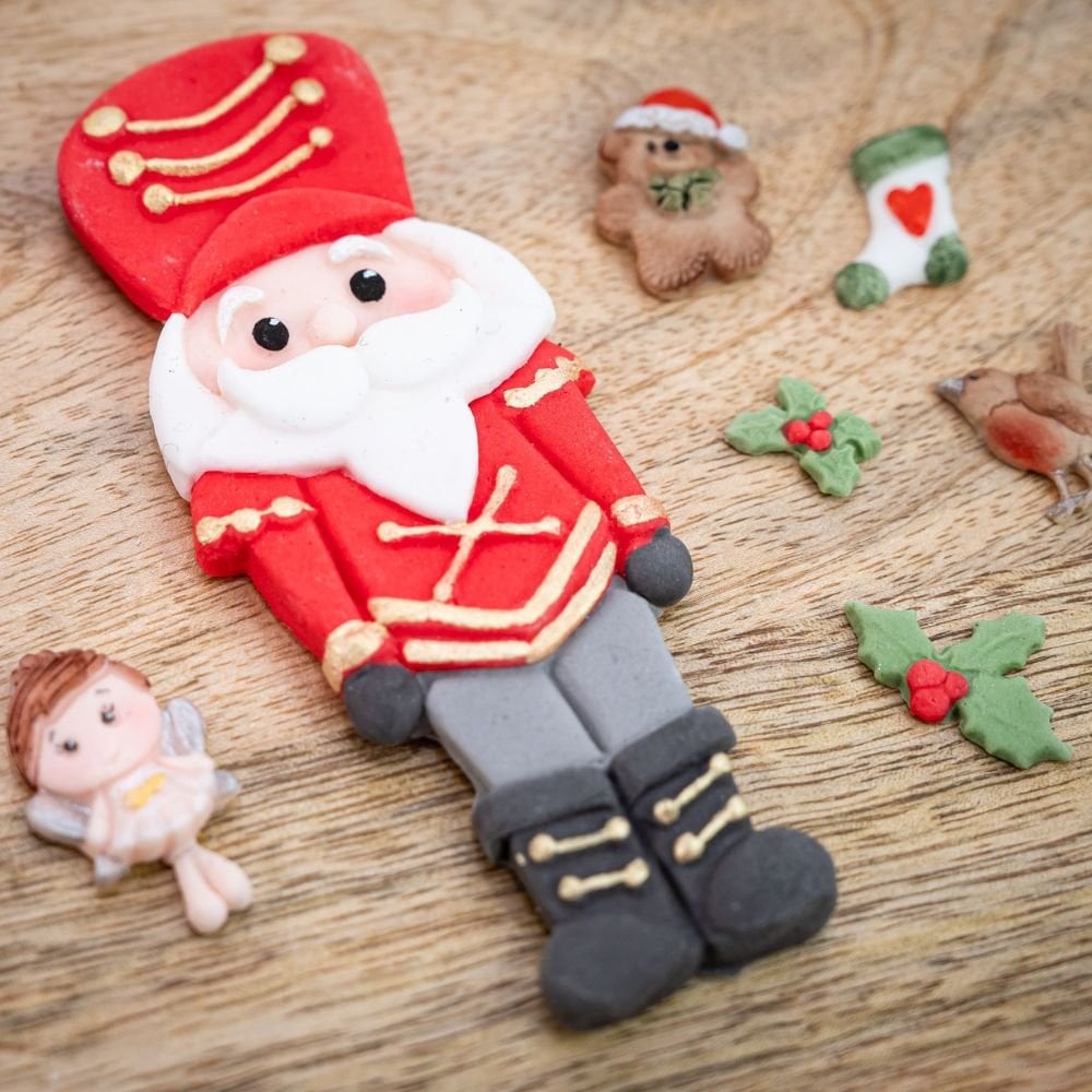 Nutcracker Christmas Silicone Mould