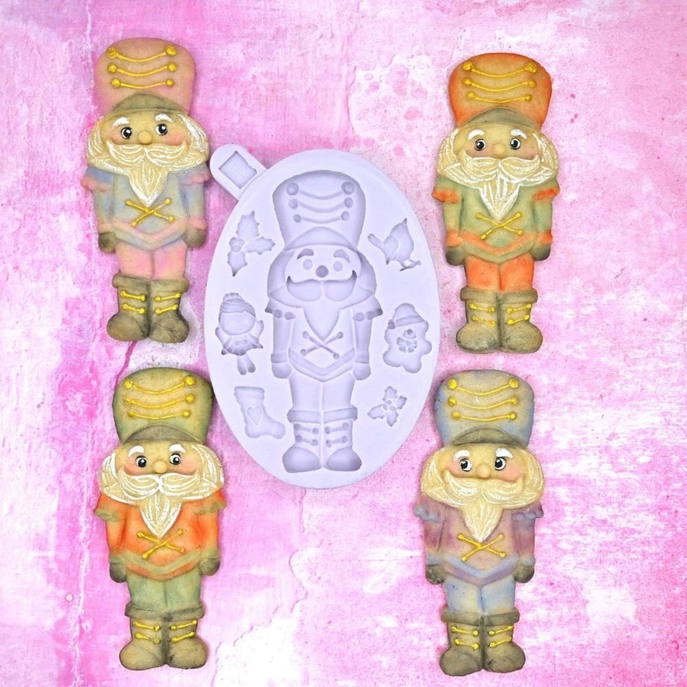 Nutcracker Christmas Silicone Mould