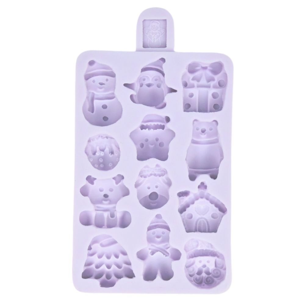 Miniature Christmas Silicone Mould