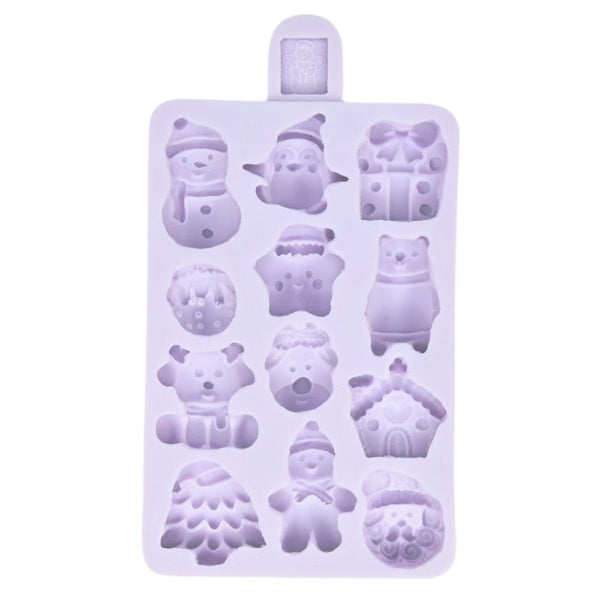 Miniature Christmas Silicone Mould