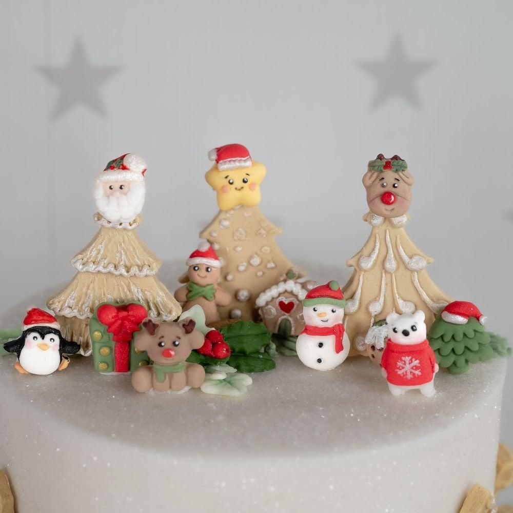 Miniature Christmas Silicone Mould