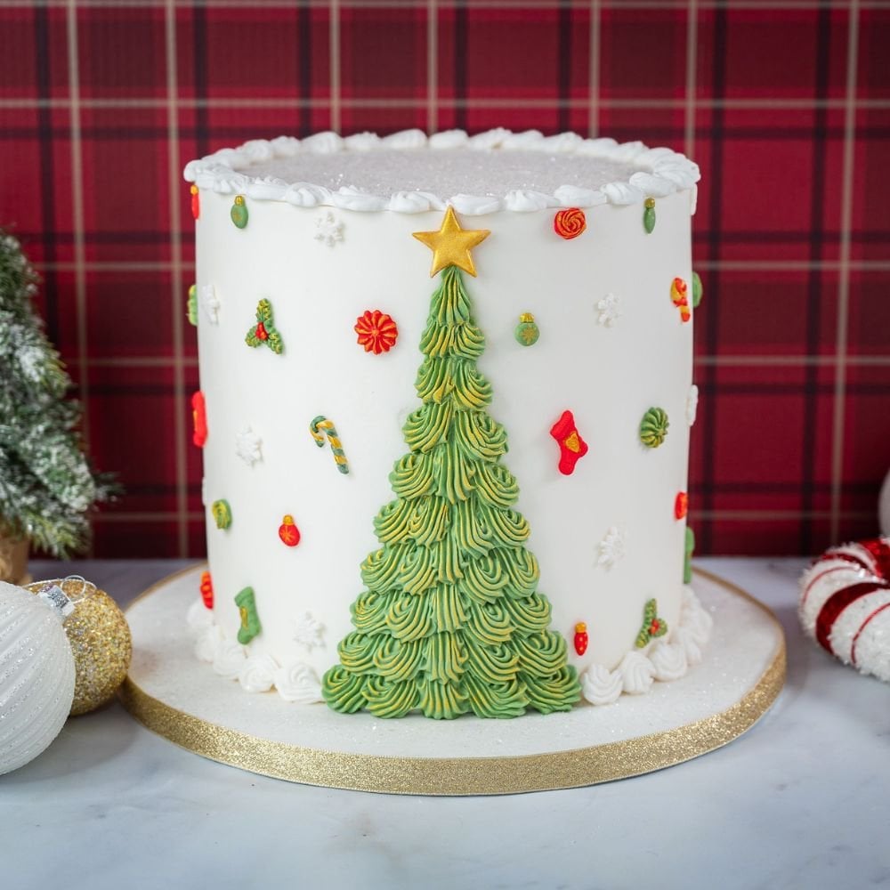 Large Buttercream Tree Silicone Mould