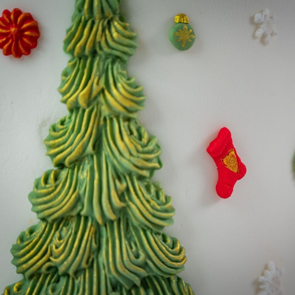 Large Buttercream Tree Silicone Mould