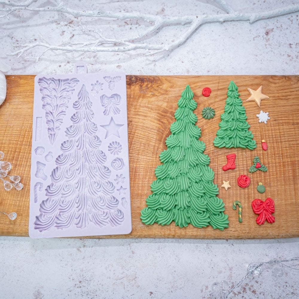 Large Buttercream Tree Silicone Mould
