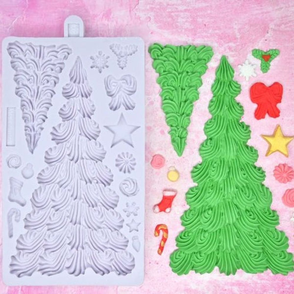 Large Buttercream Tree Silicone Mould