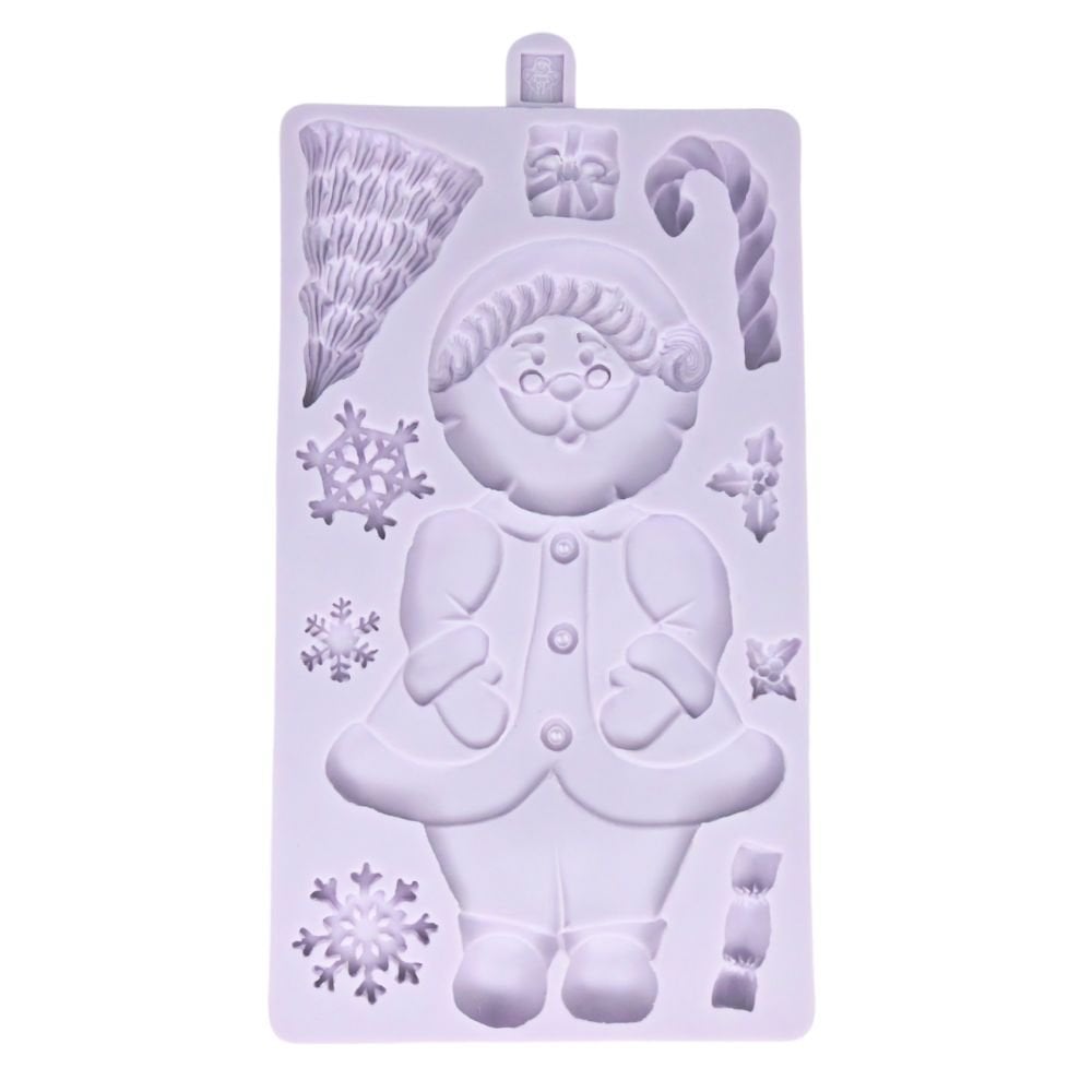 Mr Claus Christmas Silicone Mould
