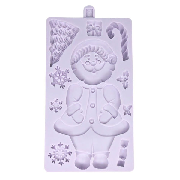 Mr Claus Christmas Silicone Mould