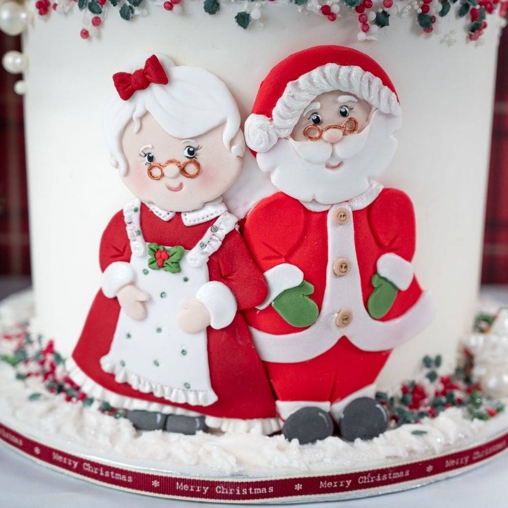 Mr Claus Christmas Silicone Mould