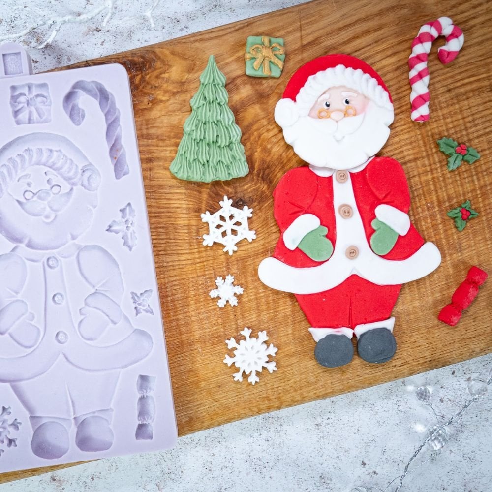 Mr Claus Christmas Silicone Mould