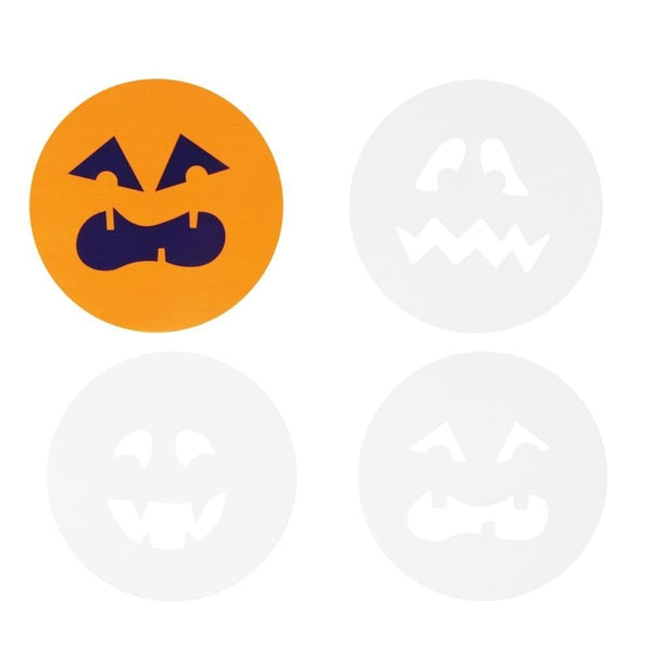 Pumpkin Halloween Cookie Cutter & Stencils