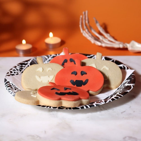 Pumpkin Halloween Cookie Cutter & Stencils