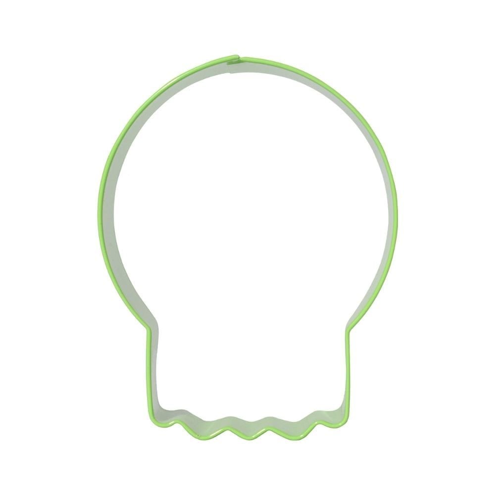 Skull Halloween Cookie Cutter & Stencils