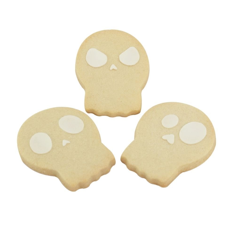 Skull Halloween Cookie Cutter & Stencils
