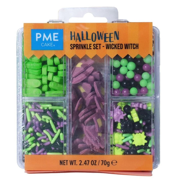 Wicked Witch Halloween Sprinkle Set 70g