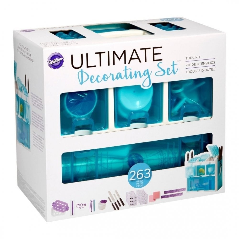 Ultimate Cake Decorating Set & Caddy 263/pc