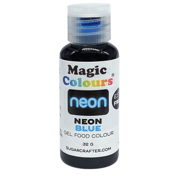 Neon Effect Sugarcraft Gel Colour 32g - Blue