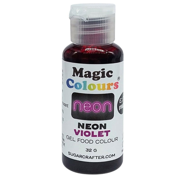 Neon Effect Sugarcraft Gel Colour 32g - Violet