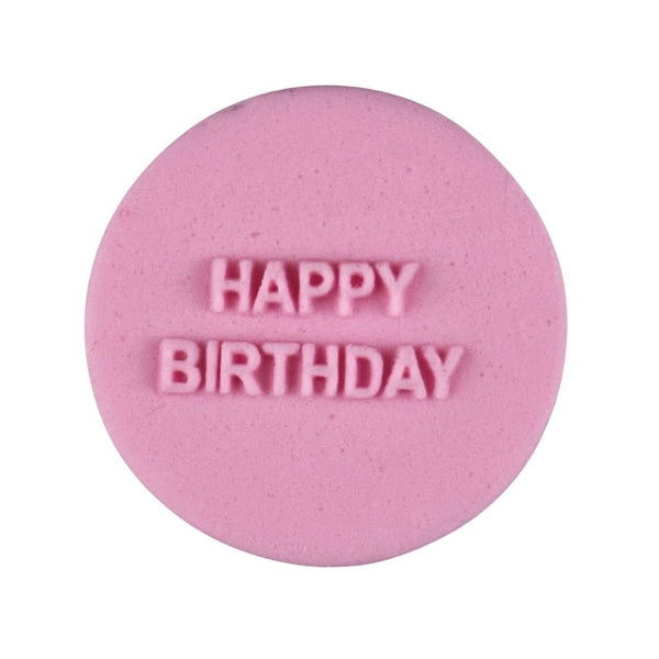 Happy Birthday Mini Message Stamp