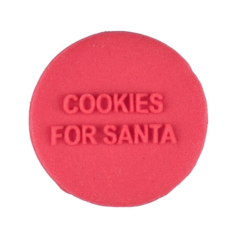 Cookies For Santa Mini Message Stamp