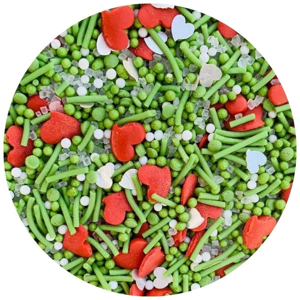 Shimmer Mistletoe Kisses Sprinkle Mix (V) 90g