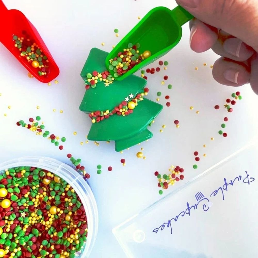 Festive Mini Sprinkle Scoops Pack Of 2