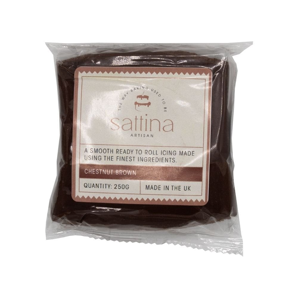 Chestnut Brown Sugarpaste
