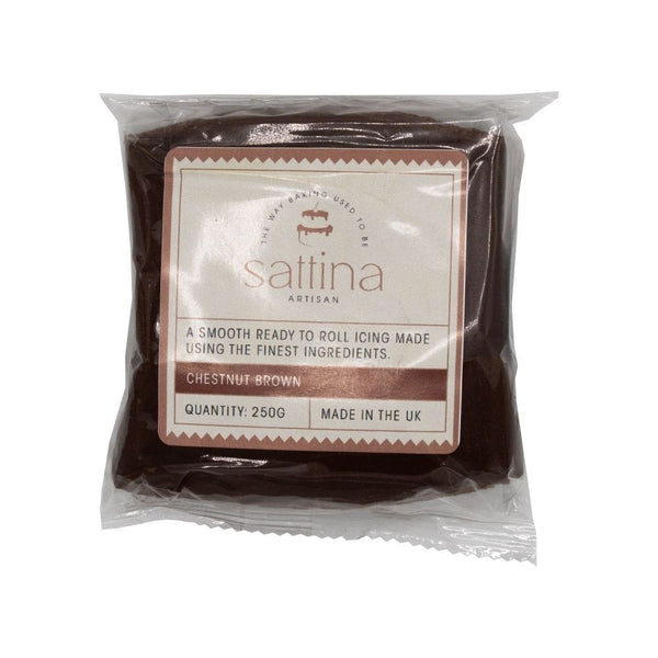 Chestnut Brown Sugarpaste