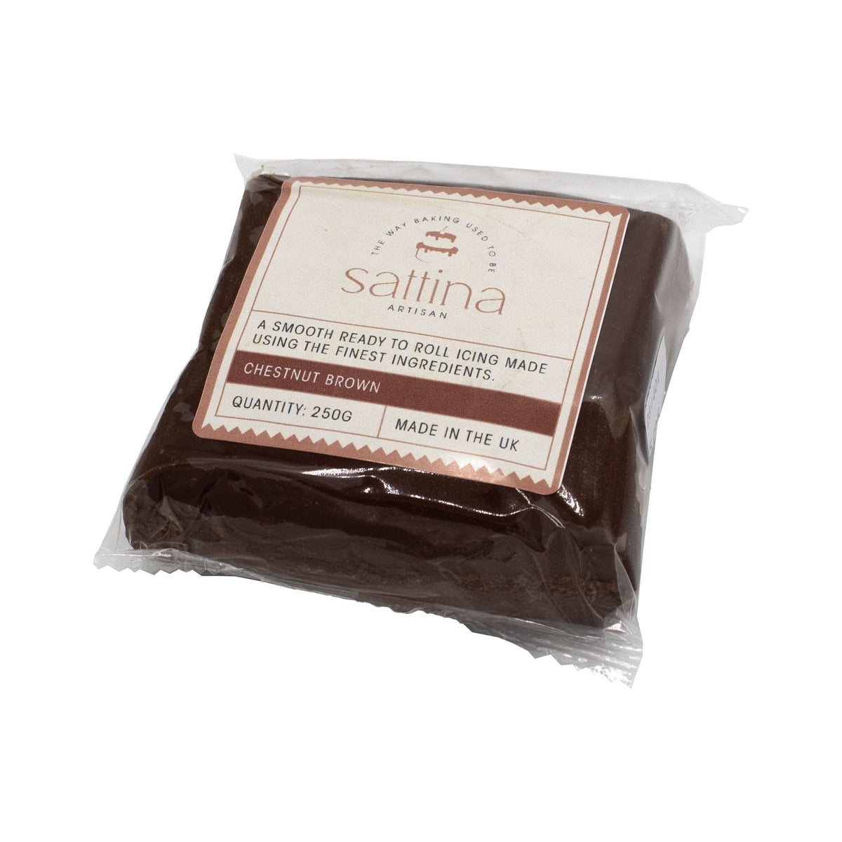 Chestnut Brown Sugarpaste