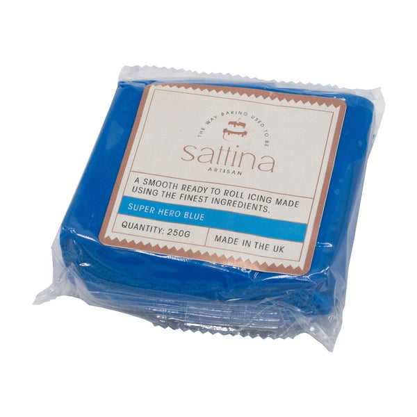 Super Hero Blue Sugarpaste