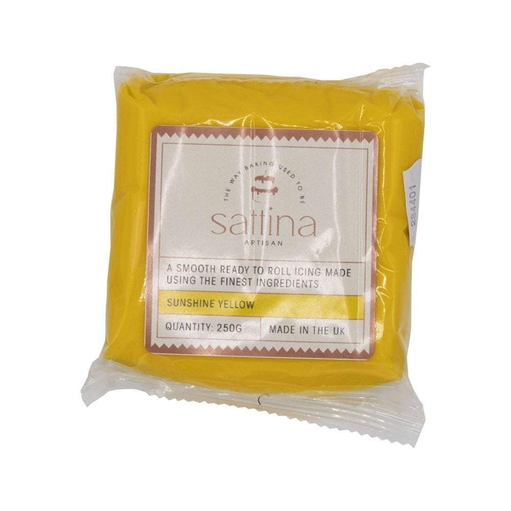 Sunshine Yellow Sugarpaste