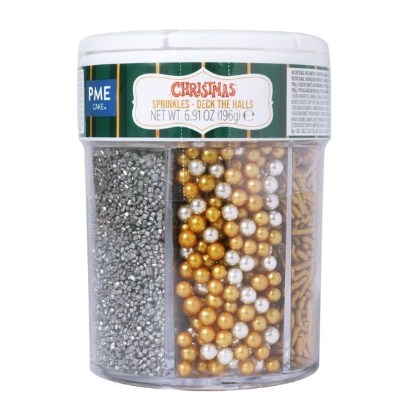 Holiday Sparkle 6-in-1 Christmas Sprinkles 196g