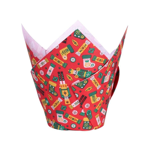 Enchanted Christmas Tulip Muffin Cases x 24
