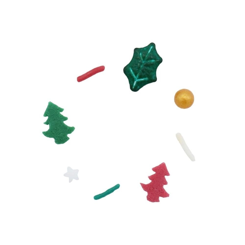 Happy Holidays - Christmas Out of The Box Sprinkle Mix 60g