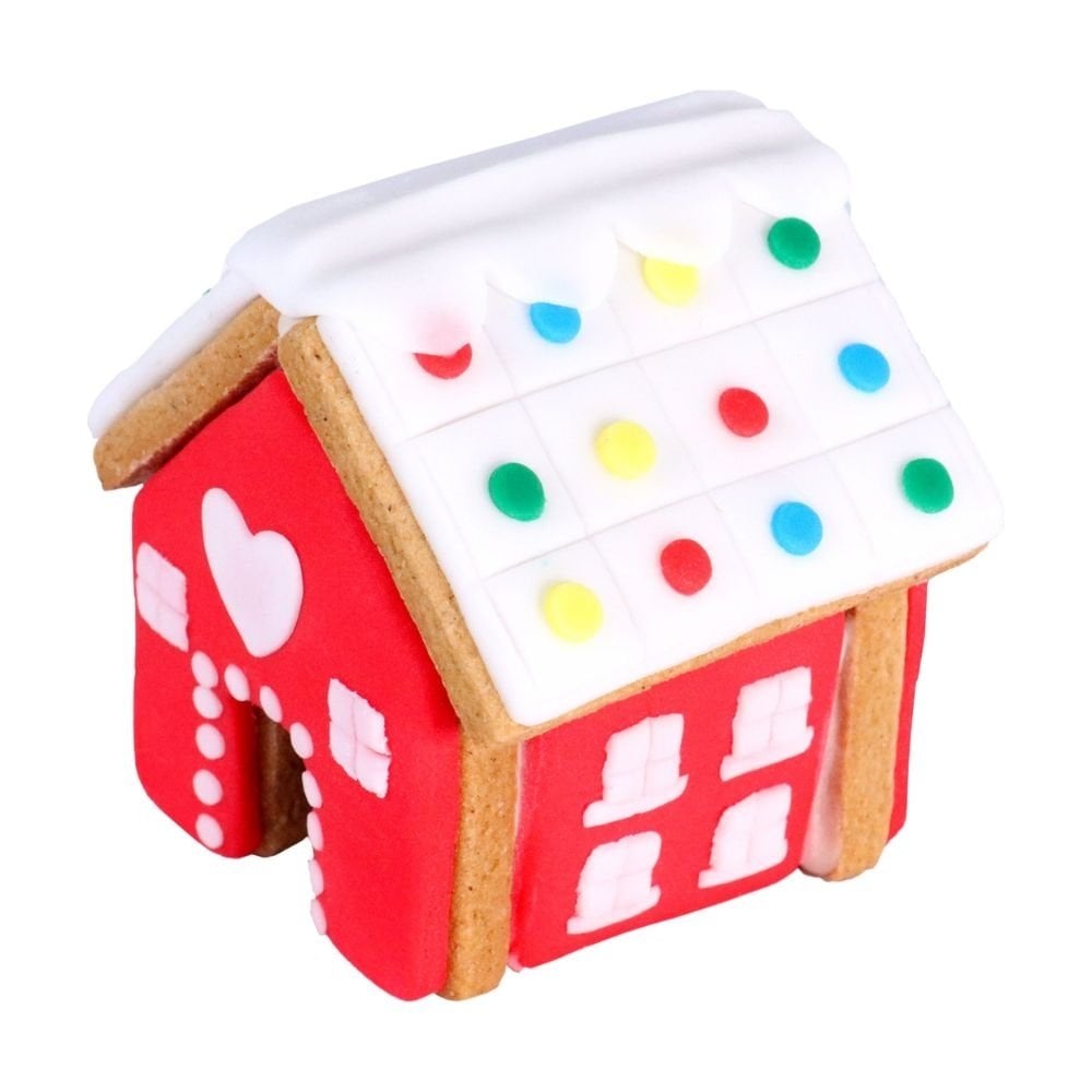 Mini Gingerbread House Mug Hugger Christmas Cookie Cutters - Set Of 3