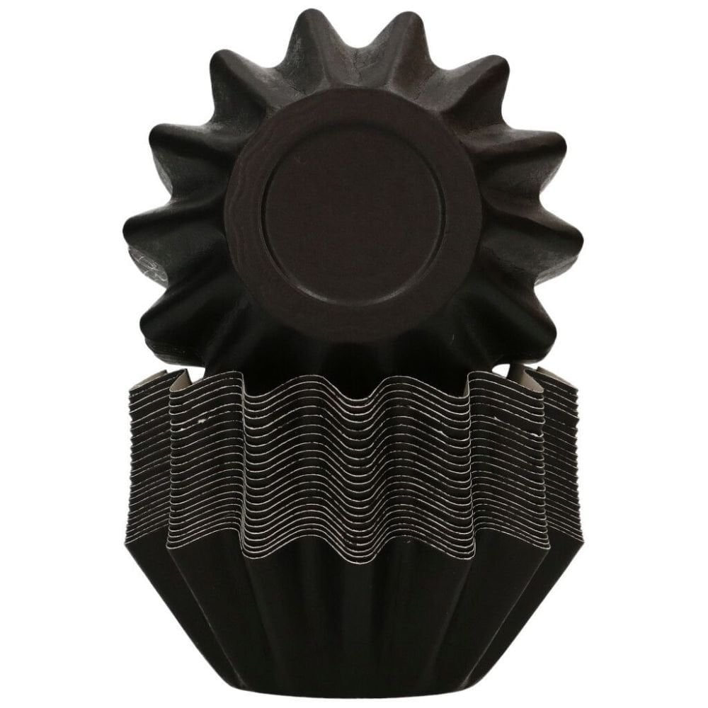 Black Bloom Baking Cases x 48