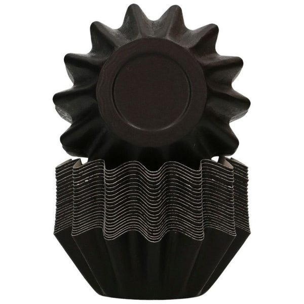 Black Bloom Baking Cases x 48