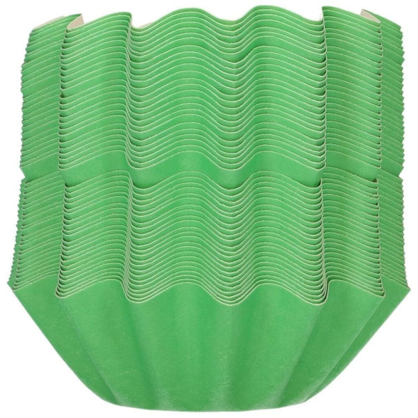 Pastel Green Bloom Baking Cases x 48
