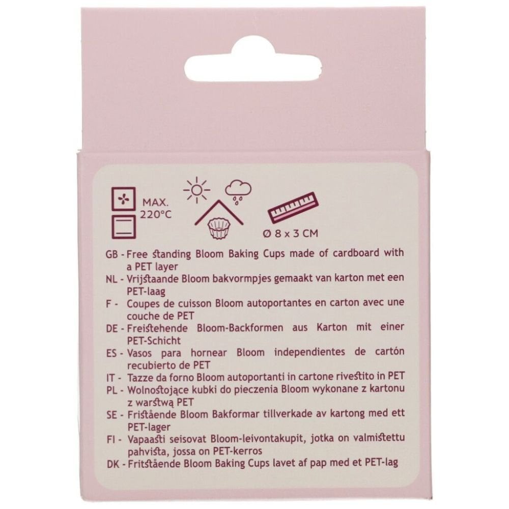Pastel Purple Bloom Baking Cases x 48